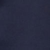 French Navy Blue Classic Plain Kurta Set with Striped Collar